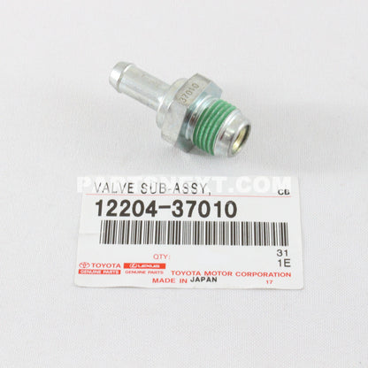 NEW GENUINE PCV VALVE FOR TOYOTA 12204-37010 1.8L 2ZRFE & 2ZRFAE SCION COROLLA
