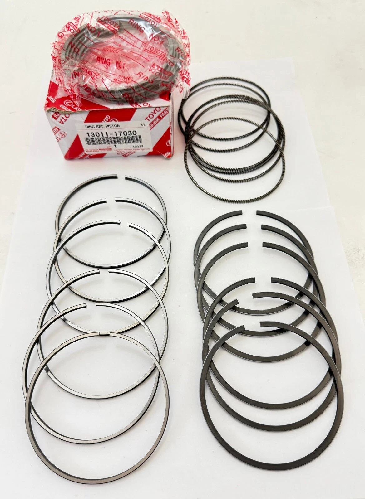 New Genuine Toyota Land Cruiser 1HDT 1HDFT 1HZ 4.2L Diesel Piston Ring Set