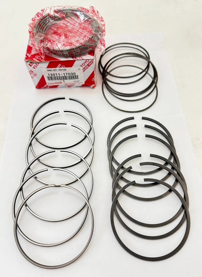 New Genuine Toyota Land Cruiser 1HDT 1HDFT 1HZ 4.2L Diesel Piston Ring Set