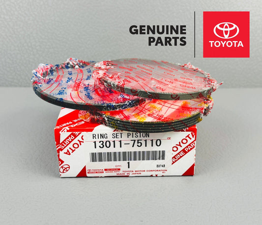 GENUINE OEM TOYOTA 05-15 TACOMA | 10 4RUNNER 2.7L PISTON RING SET 13011-75110