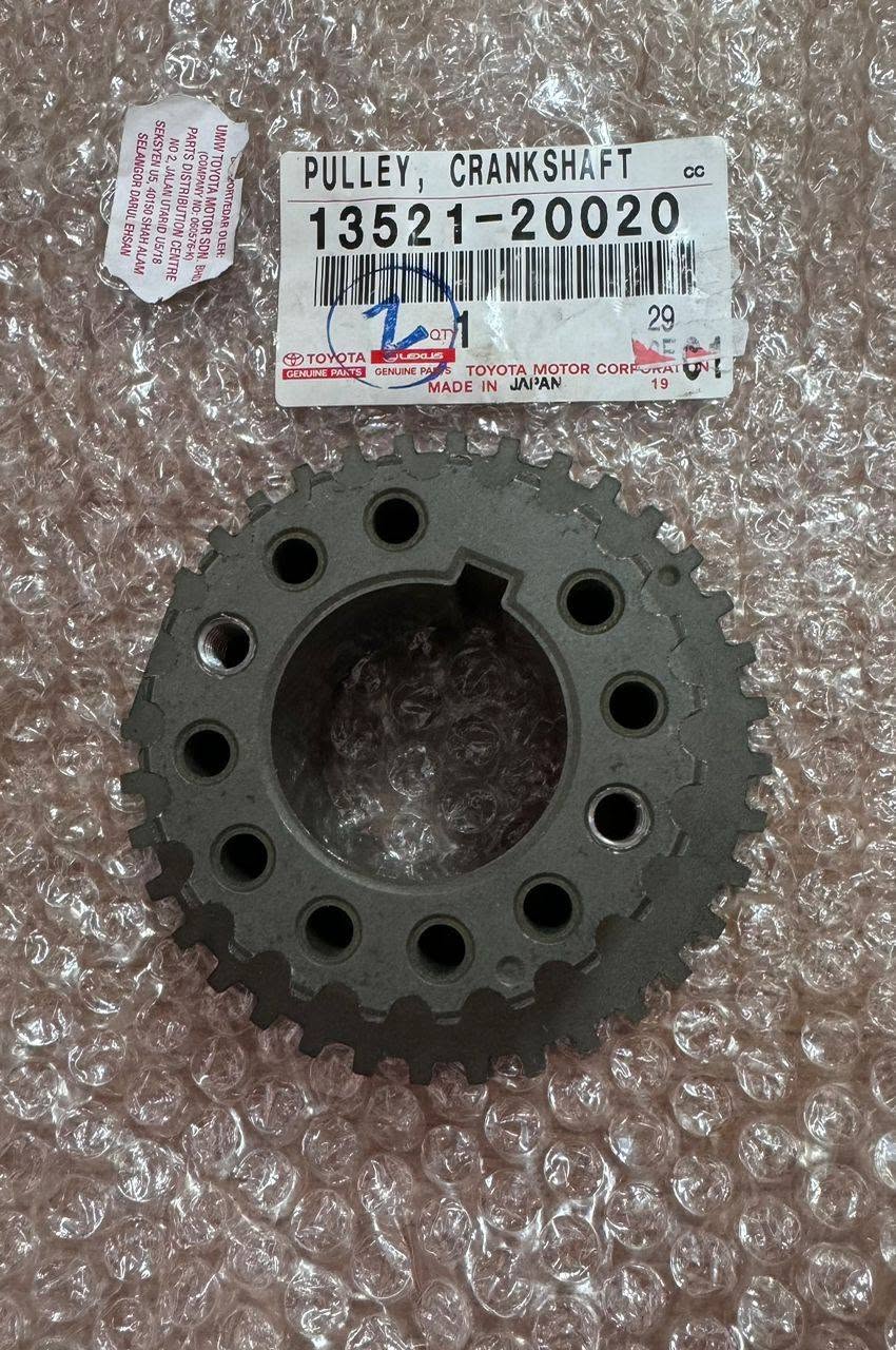 Genuine OEM Toyota Lexus 1MZFE 3MZFE Timing Crankshaft Pulley Gear 13521-20020