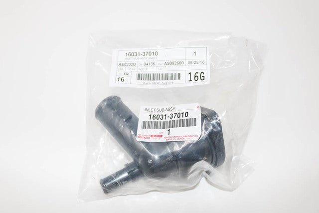 OEM Genuine Toyota PRIUS Lexus CT200H Water Inlet Assy w/ Thermostat 16031-37010