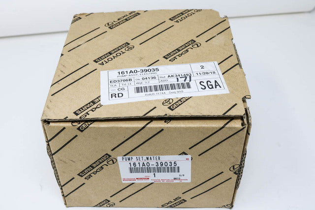 TOYOTA GENUINE 1.8L PRIUS 16-20 / COROLLA 2020 Water Pump Gasket 161A0-39035 OEM