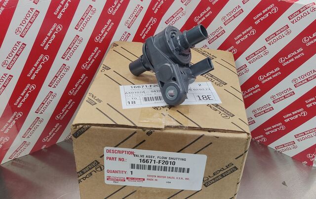 20-22 COROLLA 2.0L COOLANT FLOW CONTROL VALVE GENUINE TOYOTA No.1
