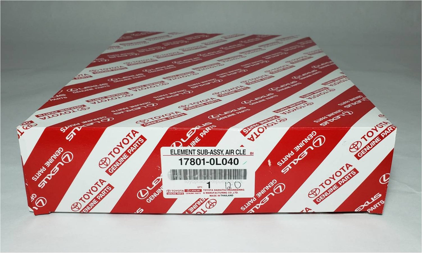 Toyota Hilux Fortuner Innova Engine Air Filter 17801-0L040 OEM
