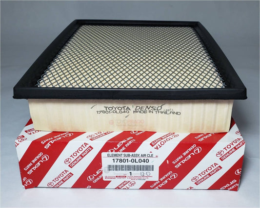 Toyota Hilux Fortuner Innova Engine Air Filter 17801-0L040 OEM