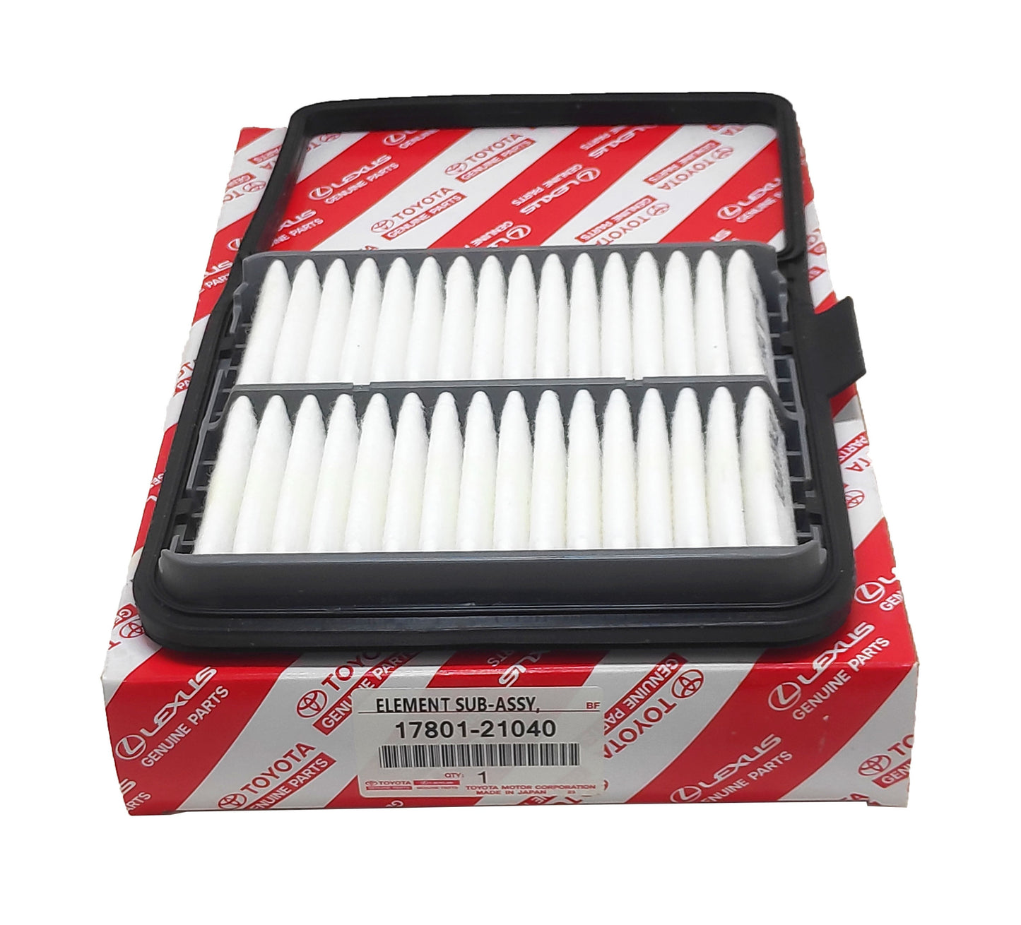 OEM Toyota Genuine Parts 17801-21040 Air Filter Element For 2004-2009 PRIUS