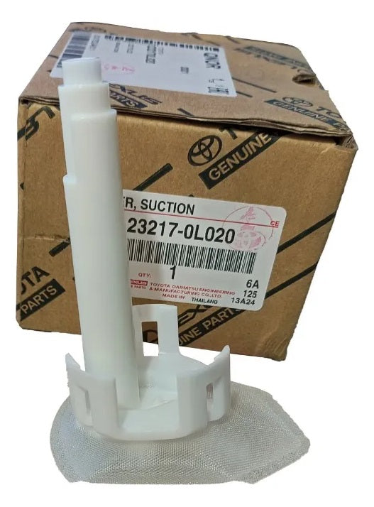23217-0L020 Toyota Filter, fuel pump 232170L020, New Genuine OEM Part Hilux engine 1GDFTV 2GDFTV