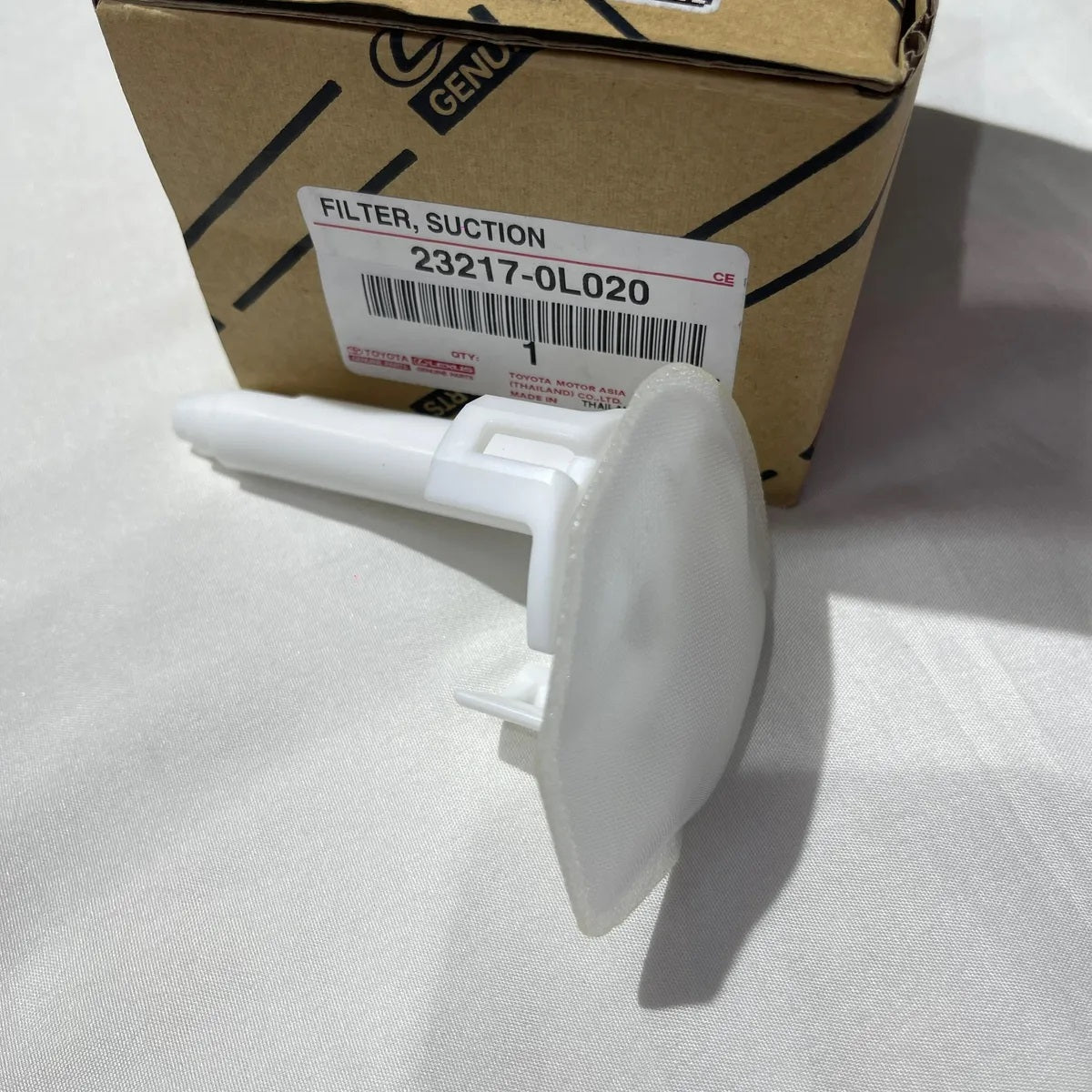 23217-0L020 Toyota Filter, fuel pump 232170L020, New Genuine OEM Part Hilux engine 1GDFTV 2GDFTV