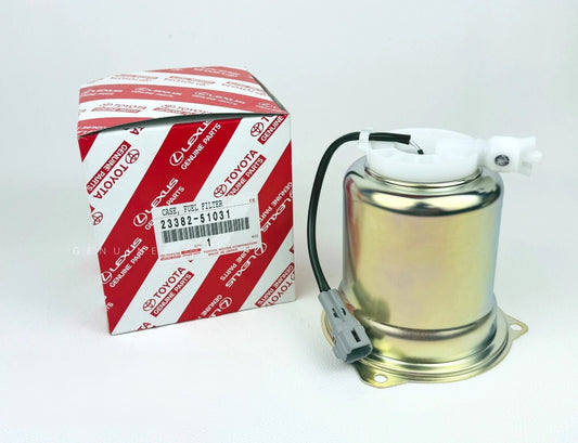 23382-51031 Genuine Toyota CASE FUEL FILTER 2338251031 OEM LAND CRUISER
