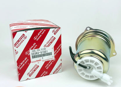 23382-51031 Genuine Toyota CASE FUEL FILTER 2338251031 OEM LAND CRUISER