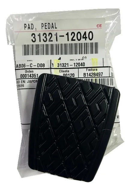 Toyota Corolla Celica Lexus IS Clutch Brake Pedal Pad Genuine OEM 31321-12040