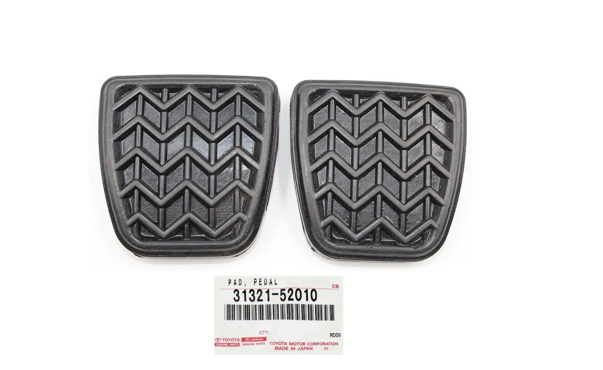 GENUINE TOYOTA CAMRY TACOMA MATRIX YARIS MANUAL BRAKE & CLUTCH PEDAL PAD SET