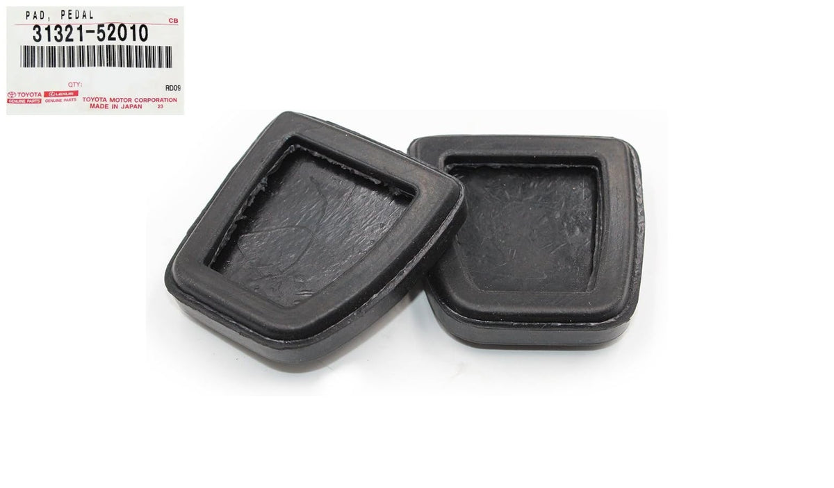 GENUINE TOYOTA CAMRY TACOMA MATRIX YARIS MANUAL BRAKE & CLUTCH PEDAL PAD SET