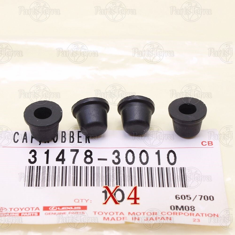GENUINE OEM TOYOTA CAMRY SCION LEXUS SET OF FOUR BRAKE BLEEDER PLUGS 31478-30010 SET 4