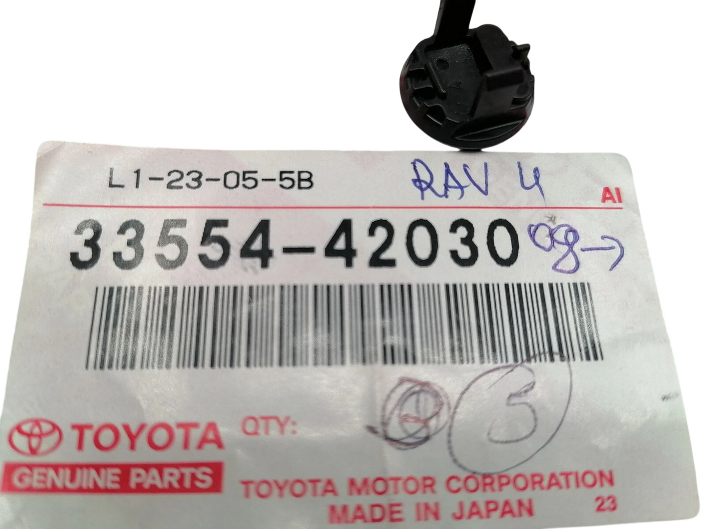 GENUINE TOYOTA 06-12 RAV4 |11-16 tC ATM SHIFT RELEASE BUTTON COVER 33554-42030
