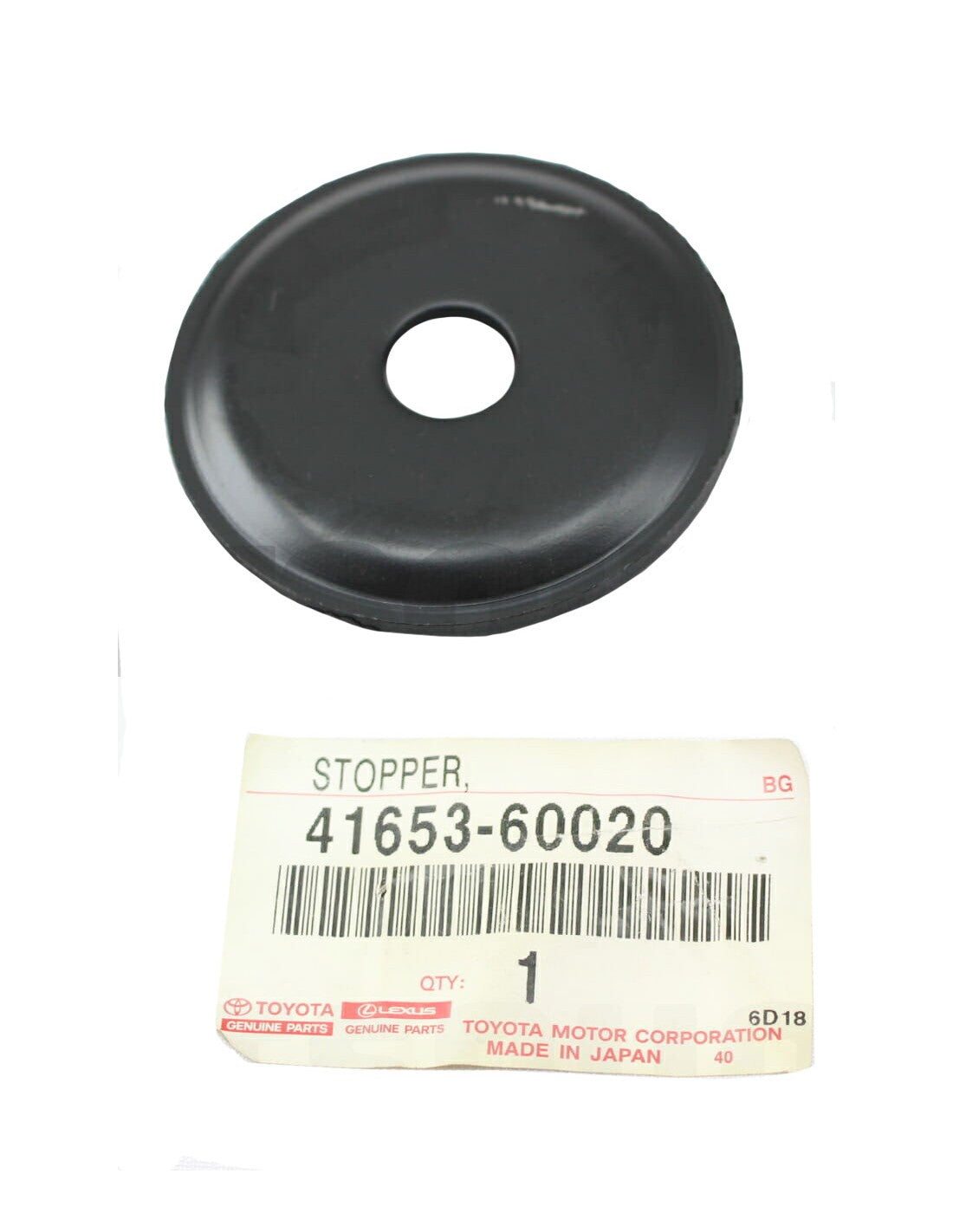 GENUINE TOYOTA LC100 LX470 FRONT UPPER DIFFERENTIAL MOUNT STOPPER 41653-60020