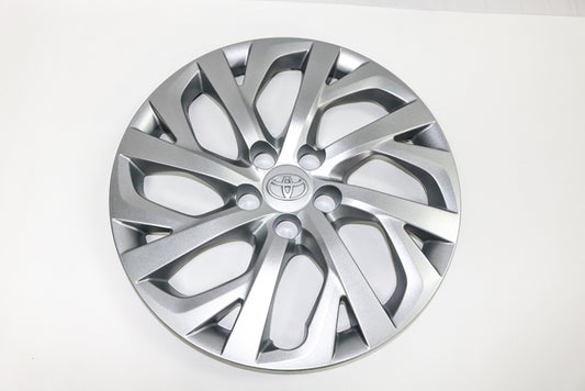 NEW GENUINE 2017 2018 2019 TOYOTA COROLLA 16" SILVER Hubcap Wheelcover