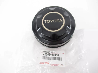 NEW OEM GENUINE TOYOTA 85-90 LAND CRUISER REAR WHEEL HUB CENTER CAP 42603-60053