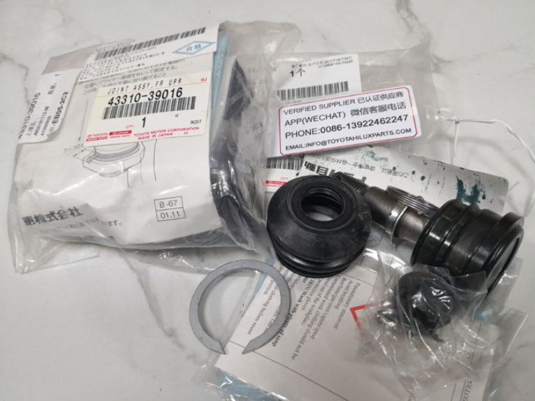 4RUNNER TACOMA TUNDRA FRONT UPPER BALL JOINT 43310-39016 Genuine OEM RT 0R LF