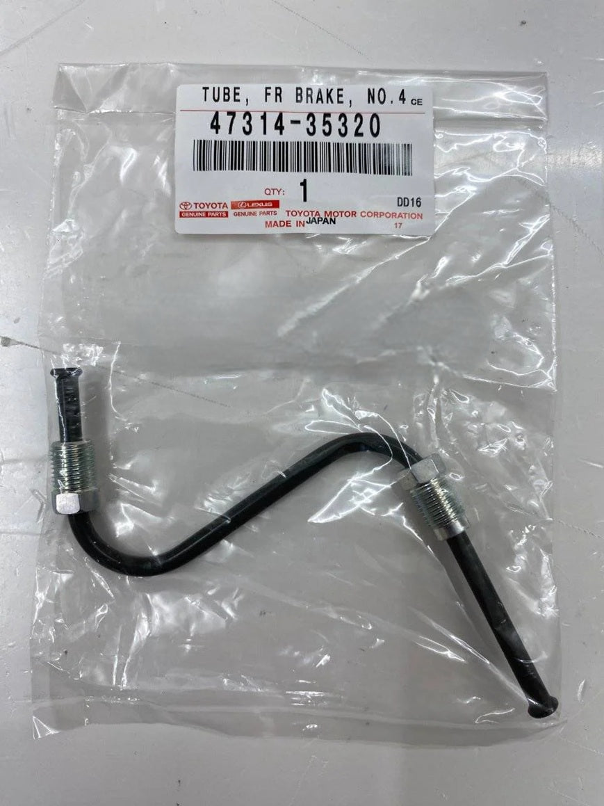 Genuine Toyota 03-09 4Runner FJ Cruiser Right Front Brake Tube No.4 47314-35320