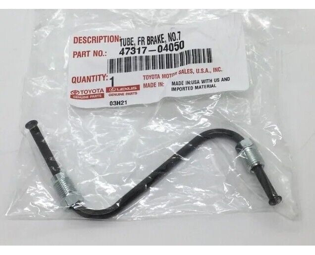 Front Brake Tube Fit Toyota 2005-2011 Tacoma Right Hose To Caliper No. 7 Genuine