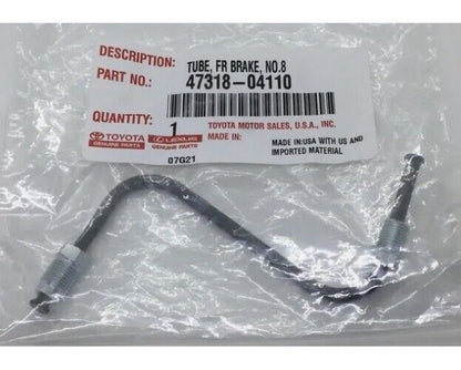 Genuine Toyota 2005-2011 Tacoma Left Front Brake Tube Hose To Caliper No. 8