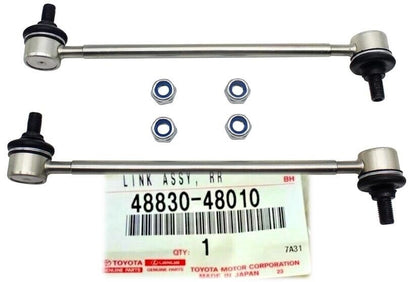 OEM TOYOTA HIGHLANDER CAMRY LEXUS REAR STABILIZER BAR LINKS W/NUT SET 2 BARS