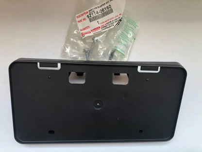 OEM TOYOTA CAMRY FRONT LICENSE PLATE HOLDER BRACKET 52114-06160 FITS 2012-2014