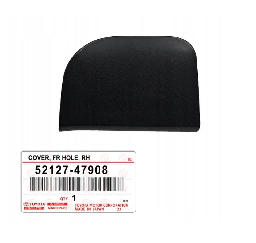 NEW GENUINE OEM TOYOTA 12-15 PRIUS RIGHT FRONT BUMPER TOW HOLE COVER 52127-47908