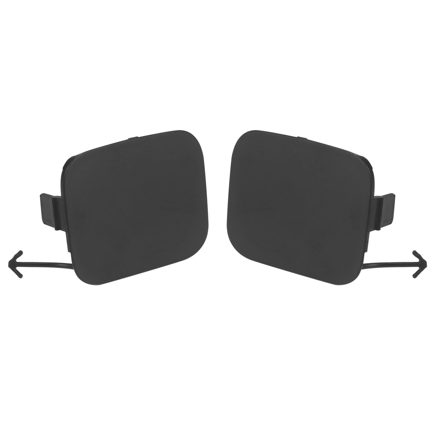 GENUINE OEM TOYOTA 12-14 PRIUS V LEFT & RIGHT FRONT BUMPER HOLE COVER SET OF 2