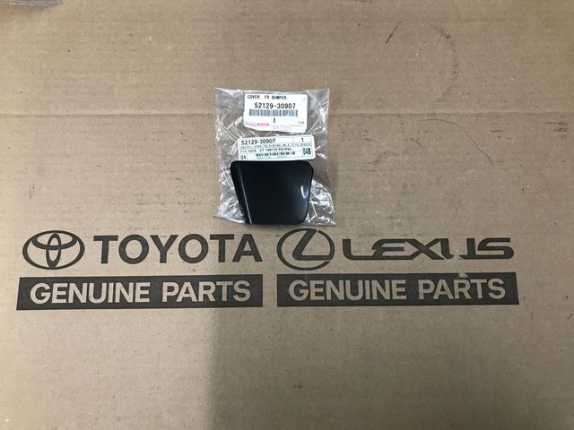 GENUINE TOYOTA LEXUS GS350 13-15 FRONT BUMPER TOW HOOK EYE CAP COVER 52129-30907