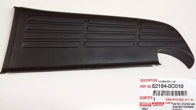 2000-2006 TUNDRA LEFT REAR BUMPER PAD GENUINE TOYOTA 52164-0C010