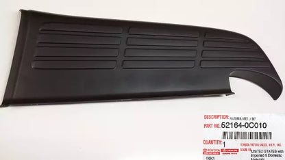 2000-2006 TUNDRA LEFT REAR BUMPER PAD GENUINE TOYOTA 52164-0C010
