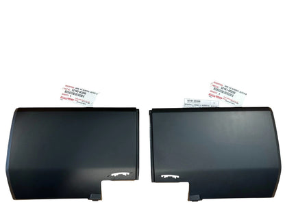 22-26 TUNDRA REAR BUMPER LEFT & RIGHT END CAPS COVERS 52181-0C050 & 52182-0C050