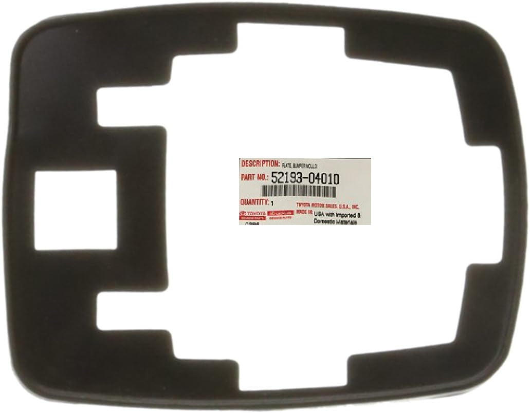 05-15 TACOMA 02-06 TUNDRA REAR LICENSE LIGHT MOUNTING PLATE GASKET 52193-04010