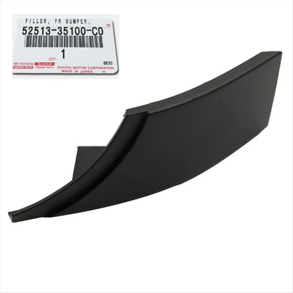 NEW GENUINE TOYOTA FJ CRUISER 07-14 BLACK FRONT LH BUMPER FILLER 52513-35100-C0