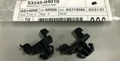 98-00 TACOMA PRERUNNER & 4WD LOWER HEADLIGHT PANEL RETAINER CLIPS SET OF 2