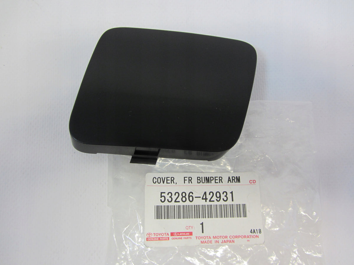 GENUINE TOYOTA 06-08 RAV4 LEFT FRONT BUMPER TOW HOOK COVER CAP 53286-42931