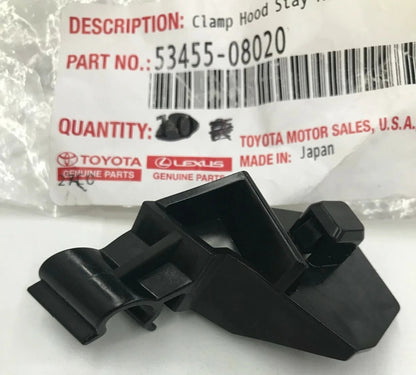 2004-2010 SIENNA HOOD SUPPORT PROP ROD CLAMP CLIP 53455-08020