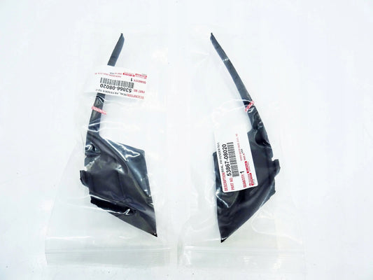 OEM SET 11-20 Toyota Sienna FR Windshield Wiper Side Cowl Extension Cover Trim