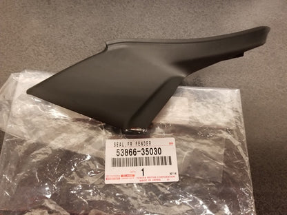 10-24 4RUNNER NEW GENUINE TOYOTA RIGHT FENDER TO COWL HOOD SIDE SEAL 53866-35030