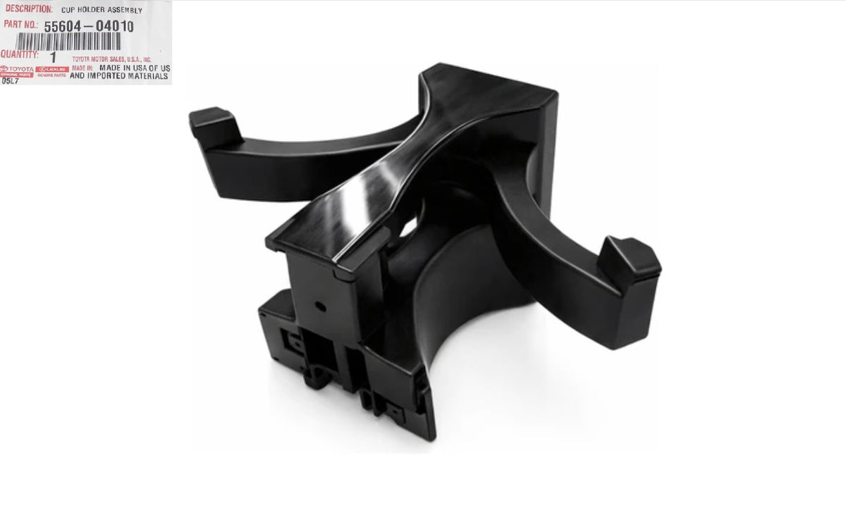05-09 TOYOTA TACOMA 08-20 SEQUOIA GENUINE TOYOTA OEM CUP HOLDER 55604-04010