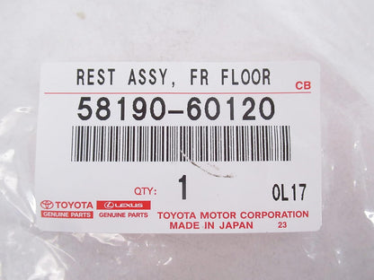58190-60120 Toyota Land Cruiser Lexus LX470 Genuine New (Lh) Foot Rest Pedal OEM