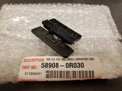 OEM TOYOTA RAV4 LIMITED CENTER CONSOLE LATCH 58908-0R030 FITS 2013-2015