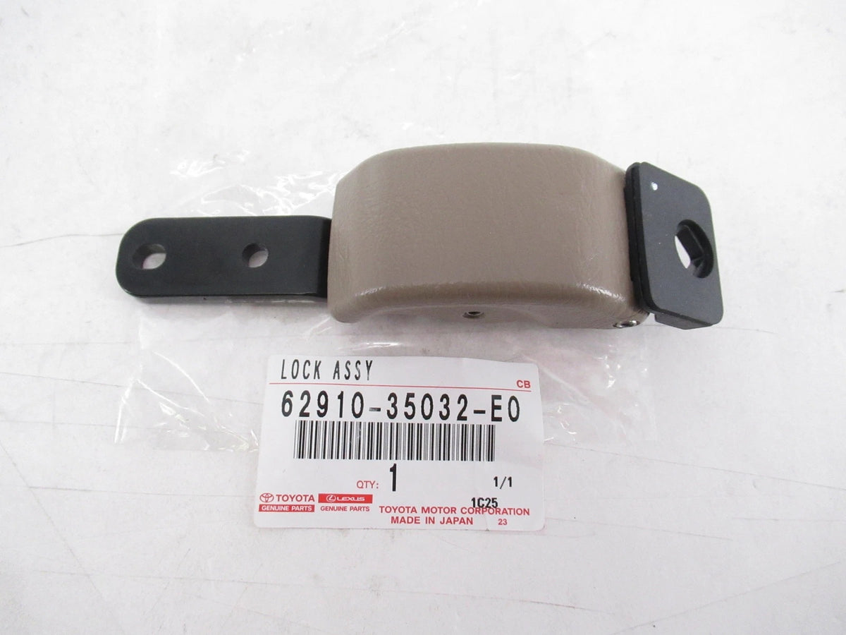 01 02 03 04 TOYOTA TACOMA QUARTER WINDOW LATCH LOCK TAN OAK OEM 62910-35032-E0