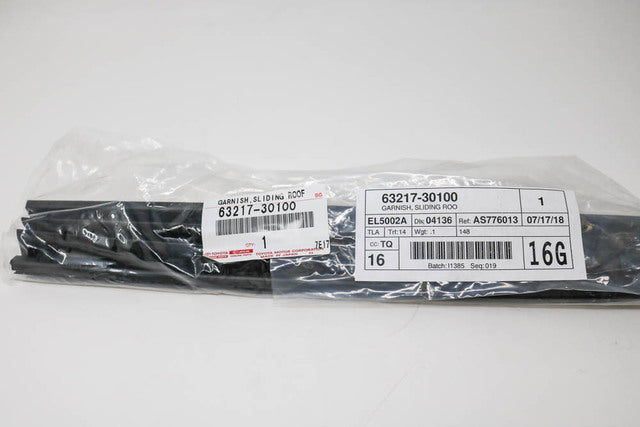 Genuine OEM Toyota Lexus 63217-30100 Sunroof Side Trim Garnish LH or RH