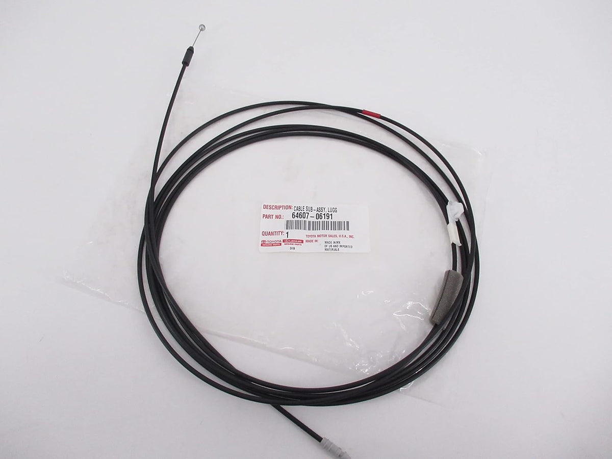 12-17 CAMRY LE XLE SE XSE TRUNK LOCK LATCH RELEASE CABLE GENUINE TOYOTA