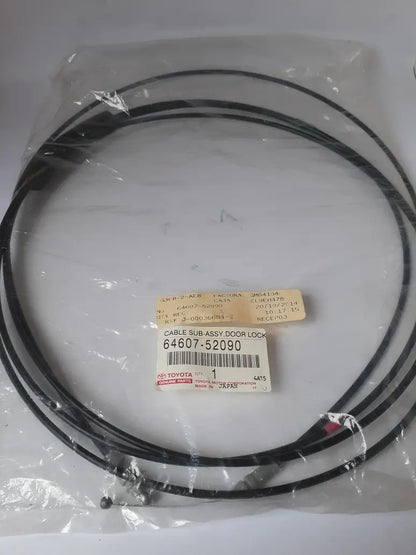 NEW GENUINE TOYOTA YARIS SEDAN 2007-2011 TRUNK RELEASE CABLE 64607-52090