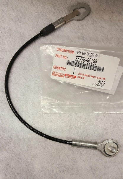 TOYOTA 04-06 TUNDRA CREW CAB TAILGATE STAY CABLE 65770-0C100 NEW 17-15/16 LONG